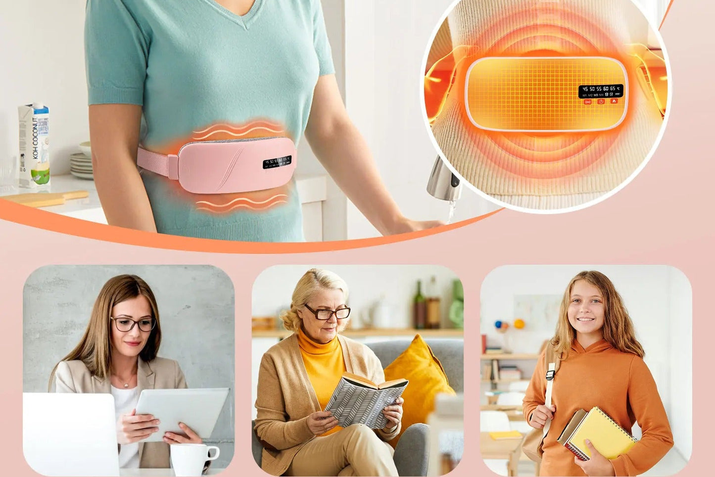 Női menstruációs gyorsmelegítő párnák